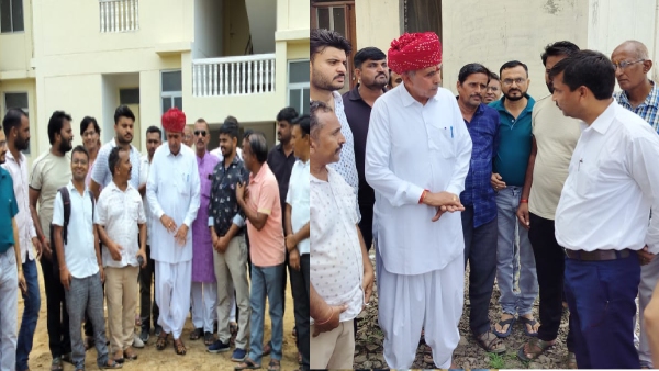 people-waiting-for-a-year-to-get-housing-in-sirohi-expressed-their-pain-to-mp-lumbaram