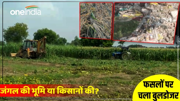 crops-crushed-by-bulldozers-in-varanasi-officials-said-it-was-forest-land-farmers-said-theirs crops-crushed-by-bulldozers-in-varanasi-officials-said-it-was-forest-land-farmers-said-theirs