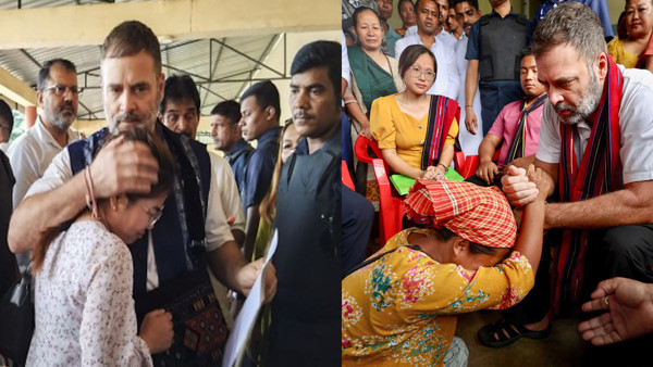 Rahul Gandhi in Imphal Manipur Rahul Gandhi in Imphal Manipur