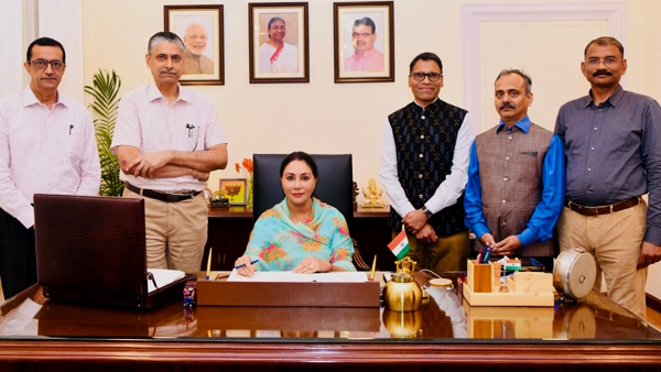 Finance Minister Diya Kumari