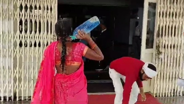 Sagar News poured kerosene
