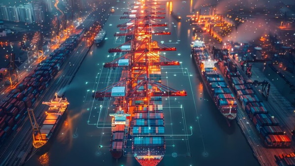 Maritime shipping hub