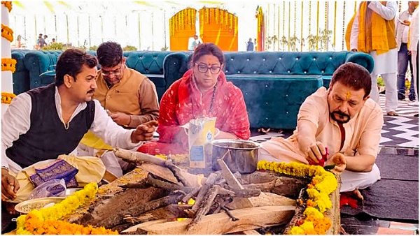 smriti irani new house