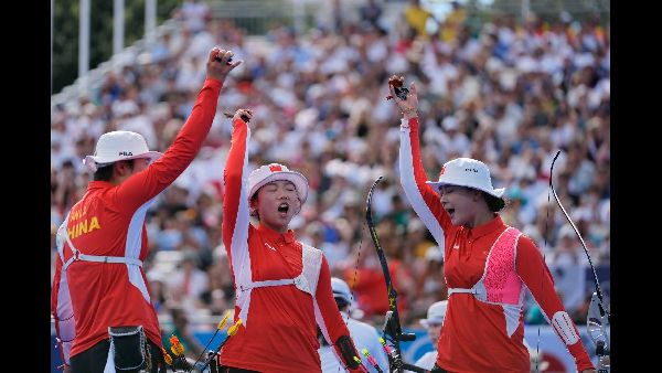  दक्षिण कोरिया ने तीरंदाजी में स्वर्ण जीता