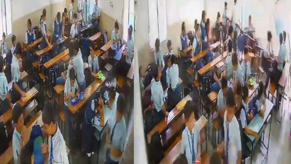 Vadodara School classroom Wall collapsed