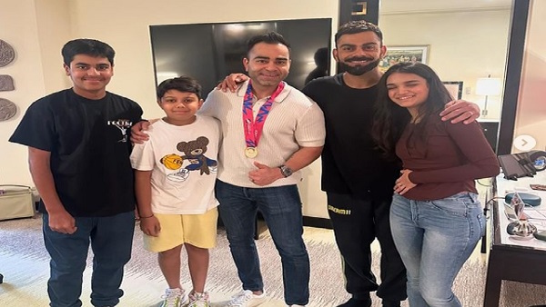 Virat Kohli with family Virat Kohli with family