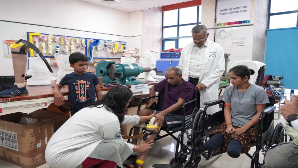 patients will be able to walk with help of artificial limbs facility expanded in AIIMS Bhopal