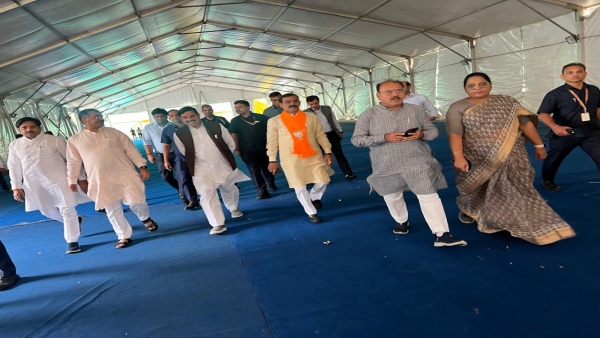 Union Ministers will be honored in the BJP State Working Committee meeting