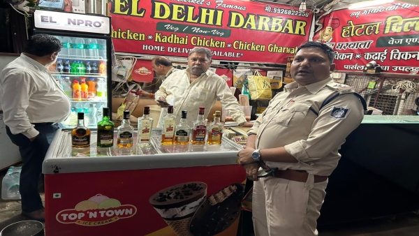 At night the excise police took action against hotels and restaurants serving liquor without license At night the excise police took action against hotels and restaurants serving liquor without license