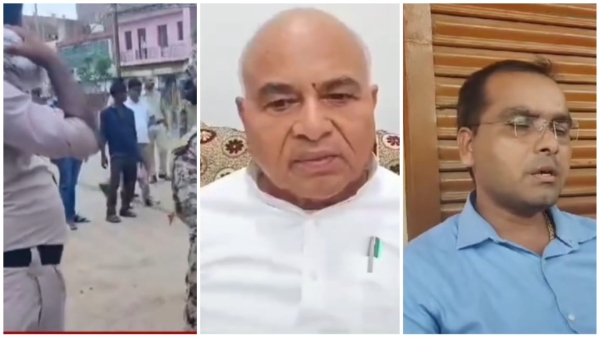 Measurement of Congress leader Govind Singh house know the matter of Revenue Department