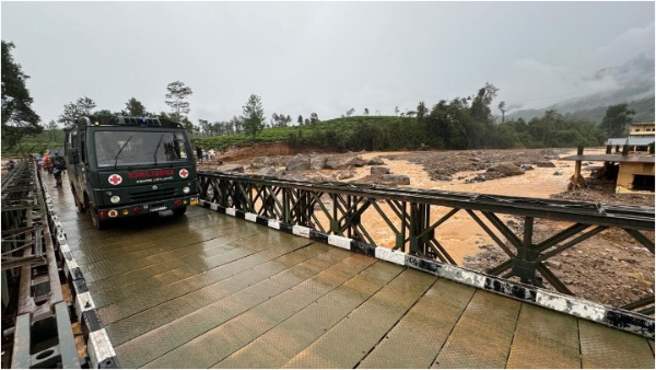 Wayanad Landslide Bailey bridge