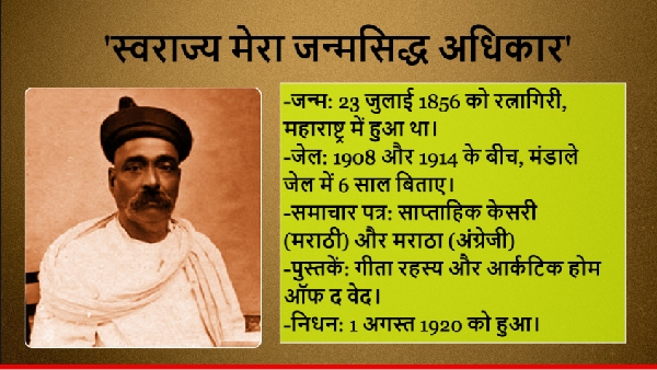 Bal Gangadhar Tilak