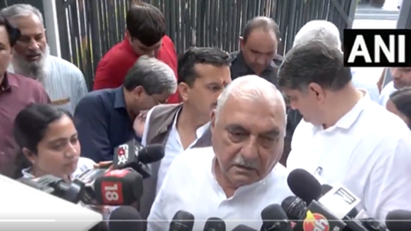 former Haryana CM Bhupinder Singh Hooda