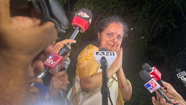 BRS leader K Kavitha