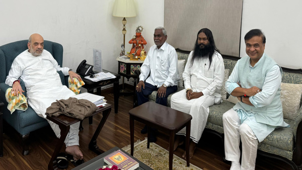 Champai Soren meets Amit Shah