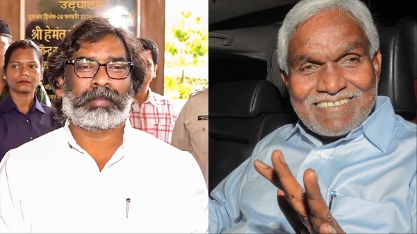 Champai Soren And Hemant Soren News