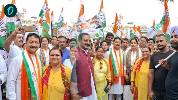 Uttarakhand news Congress surrounded ED office scuffled police know what allegations were made Uttarakhand news Congress surrounded ED office scuffled police know what allegations were made