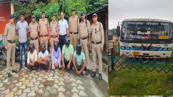 Driver conductor of bus brought girl from Delhi to Dehradun five people gange raped arrested