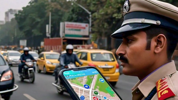 Delhi Police Traffic Sentinel APP