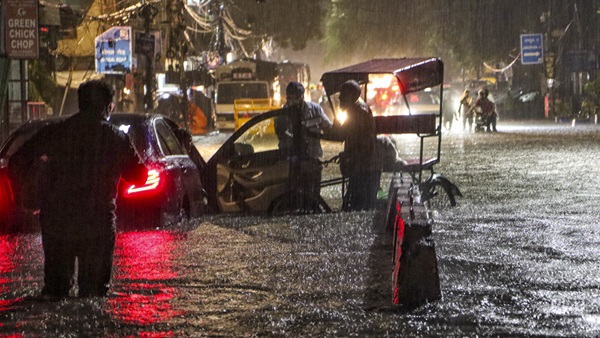 delhi rain