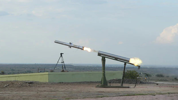 DRDO MP-ATGM Test