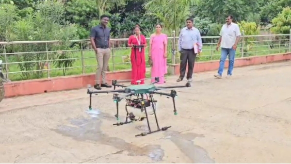 Drone Didi Sunita and Khushboo