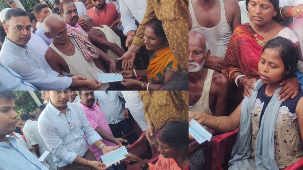 5 people died due to lightning DM Gaya immediate provided compensation amount to the dependents
