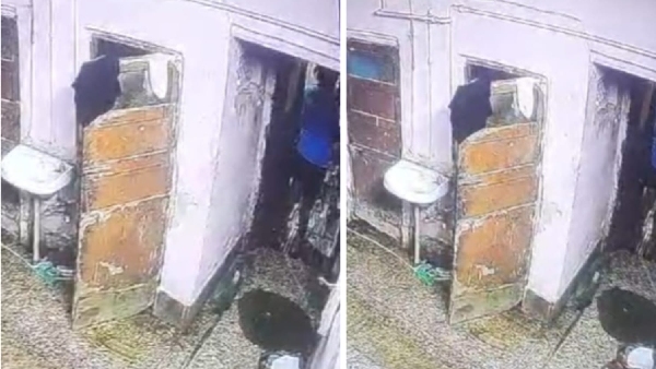 Gwalior Father beats up daughter