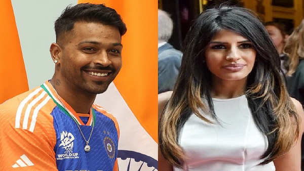 Hardik Pandya and Jasmin Walia