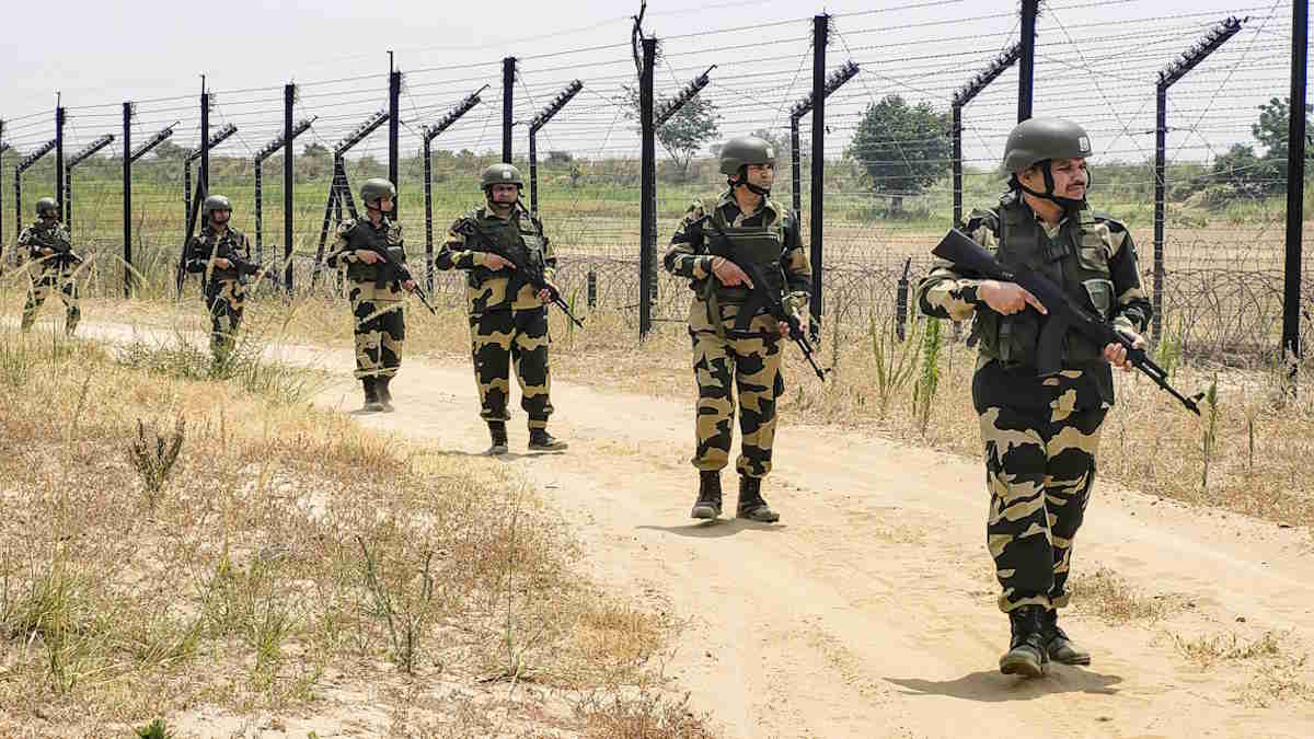 Increased BSF surveillance on the border Increased BSF surveillance on the border