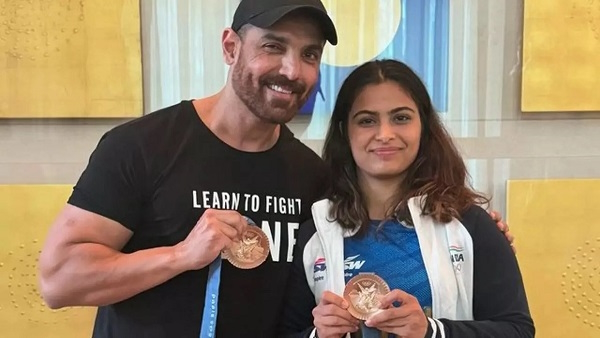 John Abraham Manu Bhaker