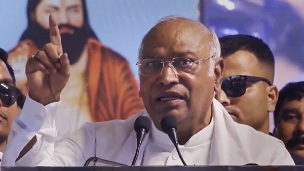 Congress president Mallikarjun Kharge