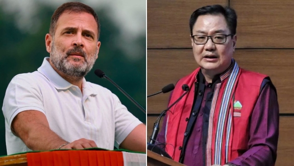 Kiren Rijiju vs Rahul Gandhi Kiren Rijiju vs Rahul Gandhi