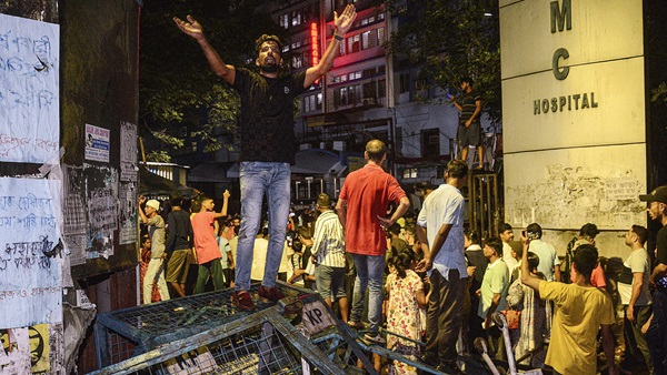 kolkata protest
