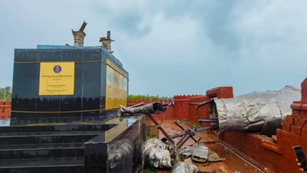 Maharashtra Shivaji Statue Collapse