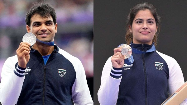 neeraj chopra manu bhaker