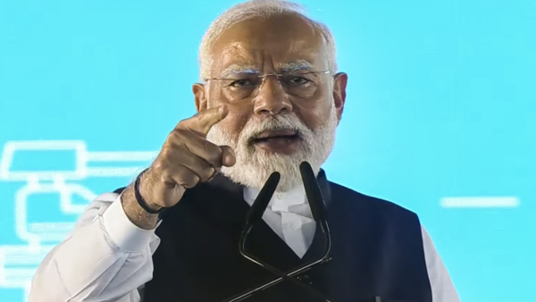 PM Modi in Global Fintech Festival