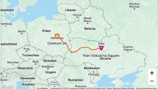 pm modi Rail Force One ukraine visit