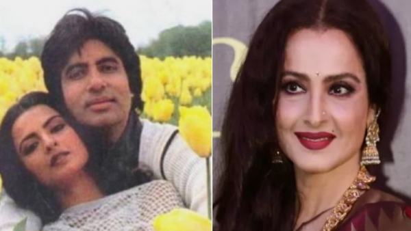 Rekha and Amitabh