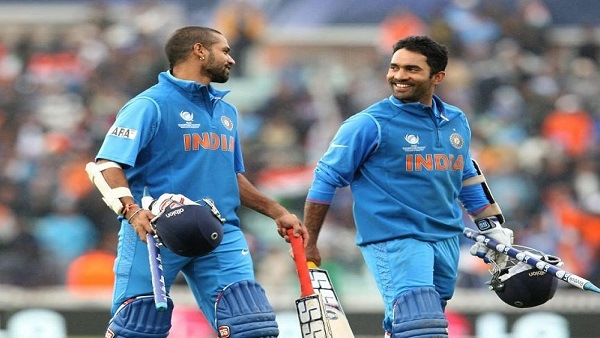 shikhar dhawan dinesh karthik