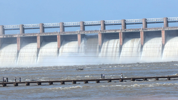 Tungabhadra river orgy in Karnataka