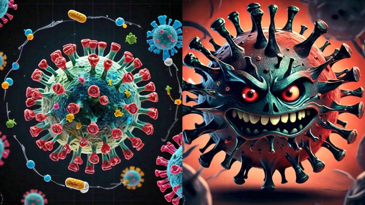Virus Bacteria