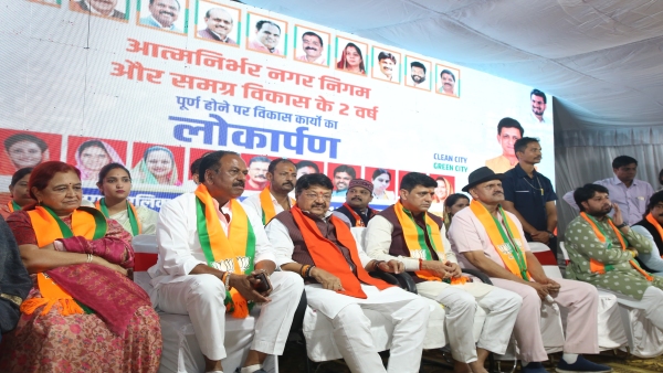 Minister Kailash Vijayvargiya gifts development works worth Rs 15 crore to Indore Assembly-1