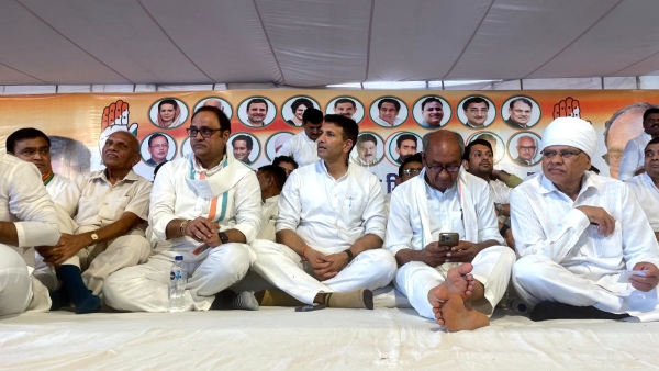 Why did congress leader Govind Singh cry bitterly in Bhind Jitu Patwari argument with collector