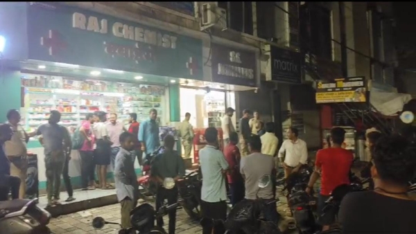 CCTV footage of robbery at jewelers shop in Bagsevania surfaced CCTV footage of robbery at jewelers shop in Bagsevania surfaced