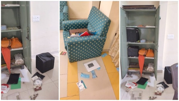 Theft at the bungalow of former CM Digvijay Singh MLA son Jaivardhan Singh police Theft at the bungalow of former CM Digvijay Singh MLA son Jaivardhan Singh police