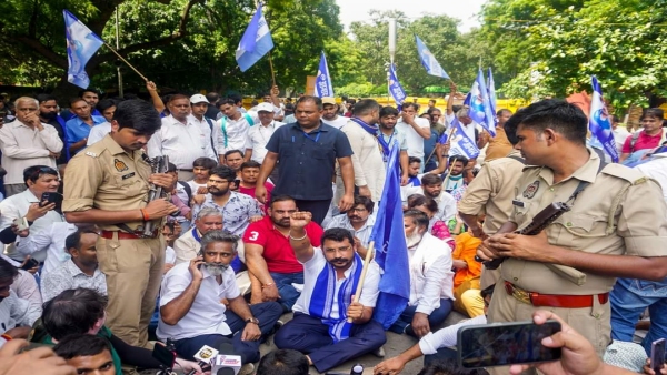 BJP MP Faggan Singh Kulaste attacks opposition and rawan strongly criticizes Bharat Bandh