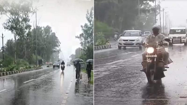 Rain starts again in Narmadapuram Morena including Bhopal alert issued in 27 districts of MP Rain starts again in Narmadapuram Morena including Bhopal alert issued in 27 districts of MP