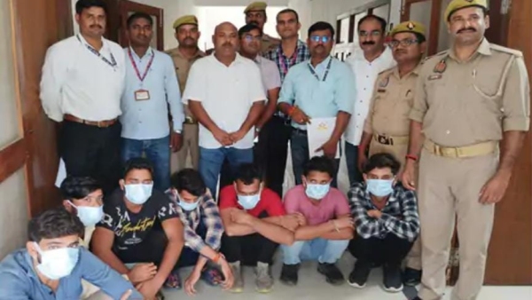 Cyber fraud of Rs 39 lakh from UP woman seven accused caught from Guna of MP