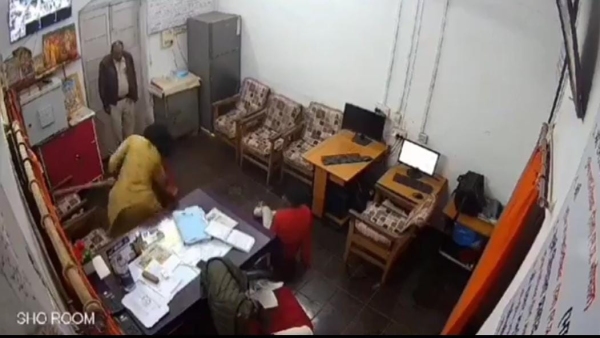 Video of beating of Dalit woman victim told the truth GRP Police MP Chandrashekhar Azad